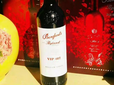 澳洲红酒奔富海兰酒庄VIP407干红葡萄酒团购